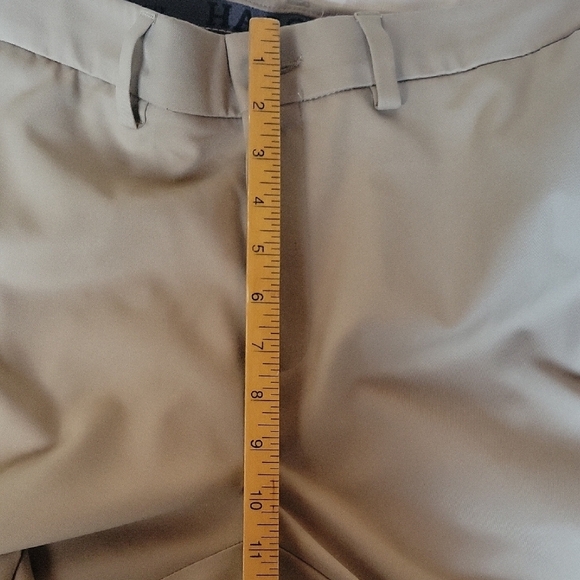 Haggar Cool 18 Pro Strainght Fit Khaki Men's Pant Size 34 - Picture 6 of 13